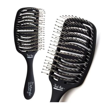 Cepillo para Cabello Grueso – iDetangle (Memory Flex)