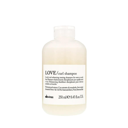 Shampoo Davines LOVE CURL para Activar Cabellos Rizados, Ondulados y Rebeldes 250ml - Rizos Perfectos
