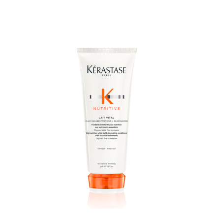 Acondicionador Desenredante Altamente Nutritivo para Pelo Seco Fino a Medio Lait Vital Kérastase 200ml