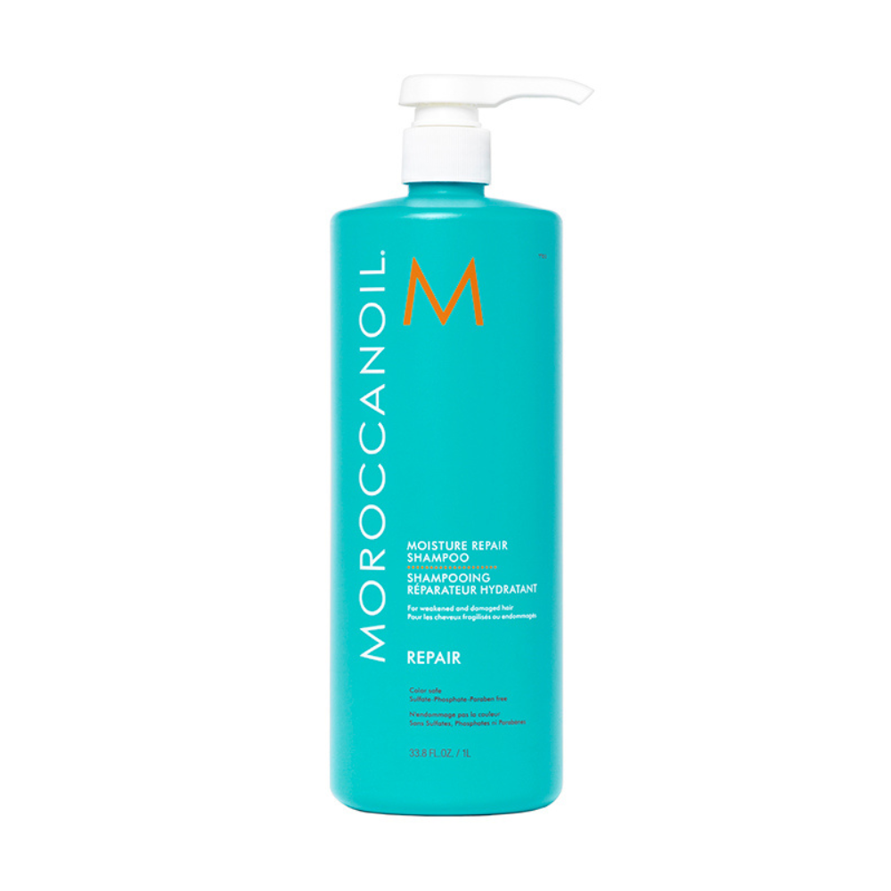moroccanoil_shampoo_reparación_repair_1000ml_john navas_reparar_reestructurar_pelo dañado_pelo seco