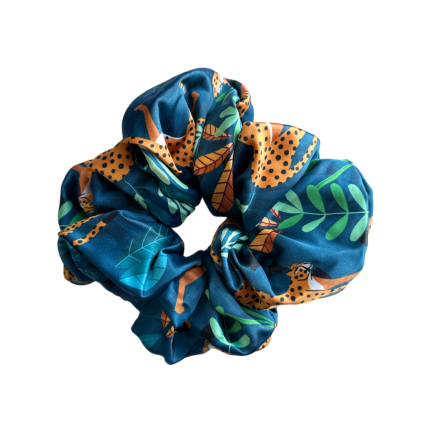 Bamba Satín Tropical Multicolor Hecha a Mano