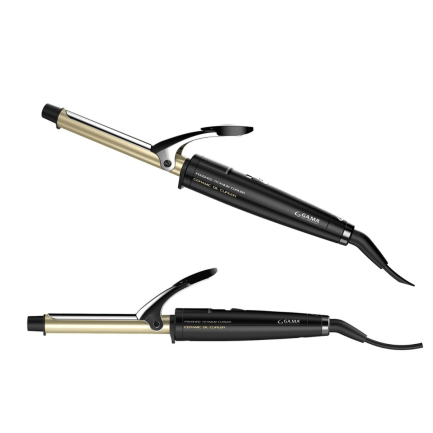 Rizador de Pelo GAMA Dual Plates 19mm Titanio y Cerámica 230°C