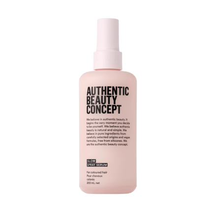 Suero en Spray con Protección Térmica y Filtro UV Glow Spray Serum Authentic Beauty Concept 200ml