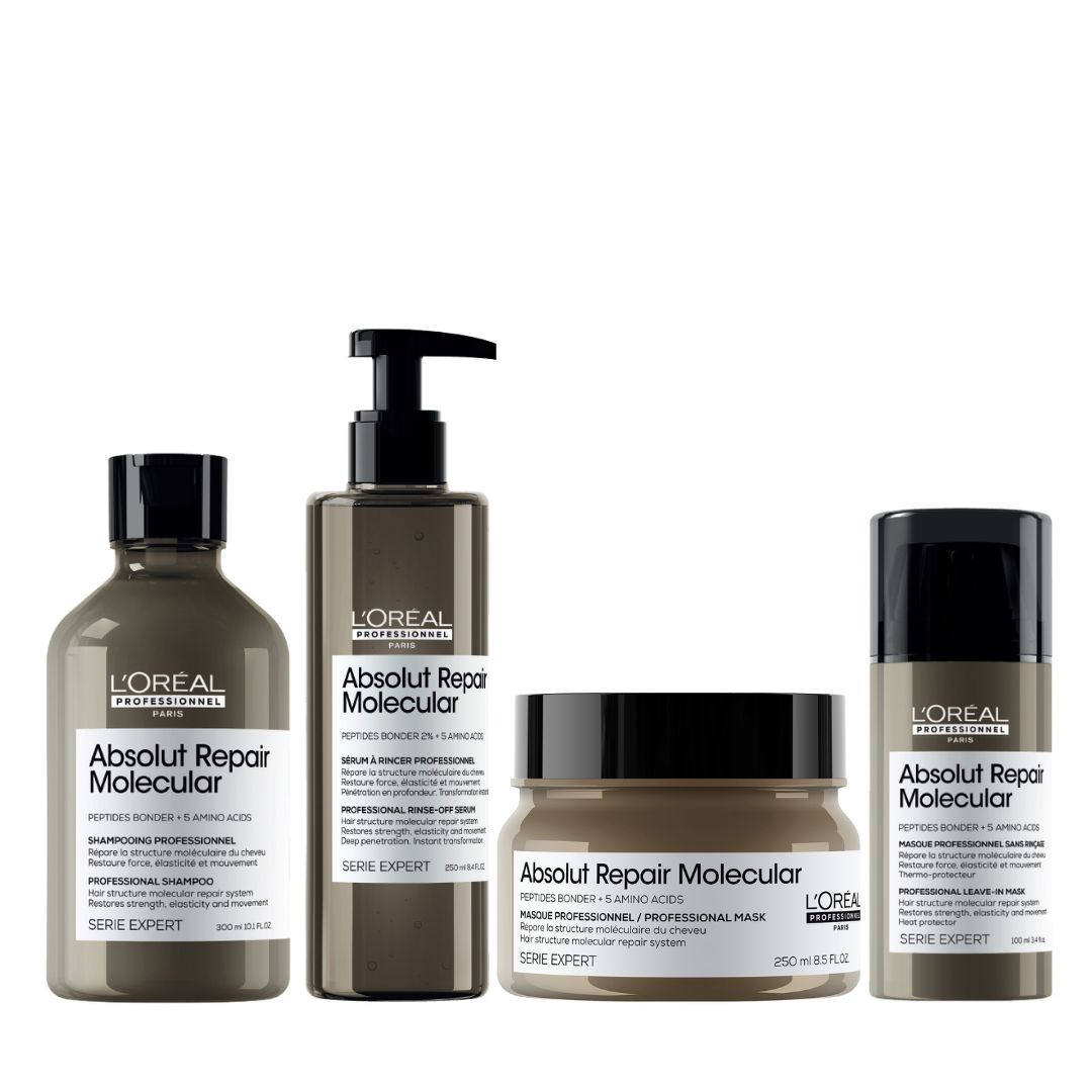 Shampoo_mascarilla_serum_repair_molecular_reparacion_reconstruye_loreal_serie_expert_john navas_nuevo_aminoacios_hidratación_rutina