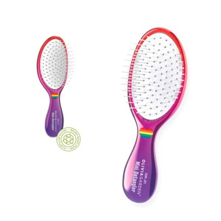 Cepillo Mini Desenredante Dentangler para Cabello Fino a Medio de Olivia Garden (Edición limitada OG PRIDE)