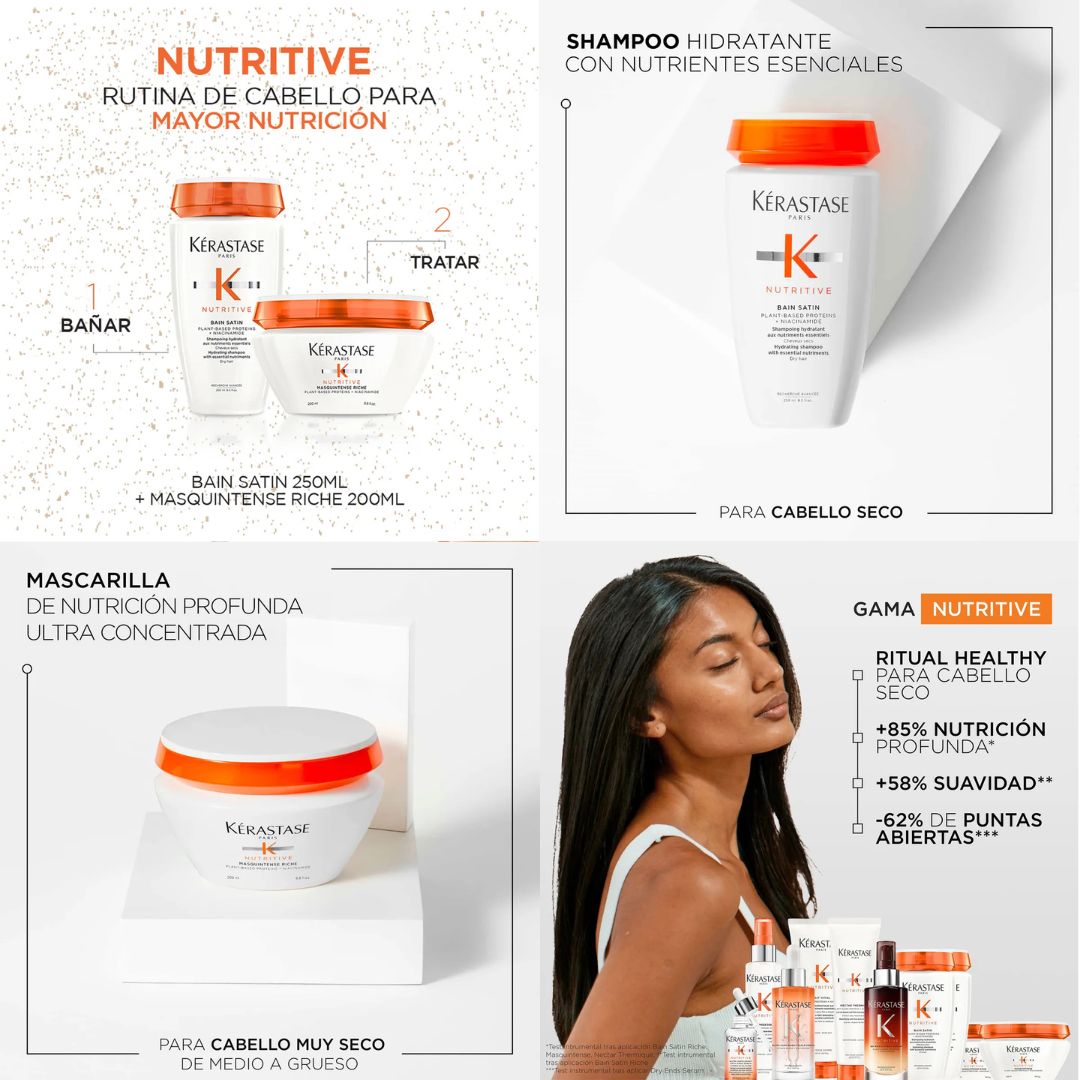 nutrición_hidratación_kerastase_shampoo_mascarilla_nutritive_promoción_care boutiq_cosmetiquera_