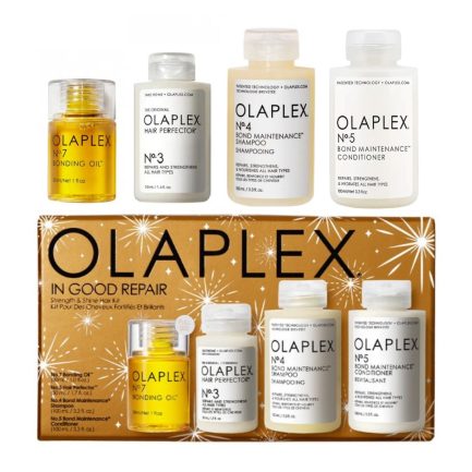 Kit de Rescate OLAPLEX IN GOOD REPAIR Repara Protege N°3 50ml, N°4 100ml, N°5 100ml, No 7 30ml (Edición Limitada)