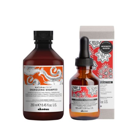 Tratamiento para Control Caída de Cabello por Factores Hormonales (Androgénicos) Davines Energizing NaturalTech